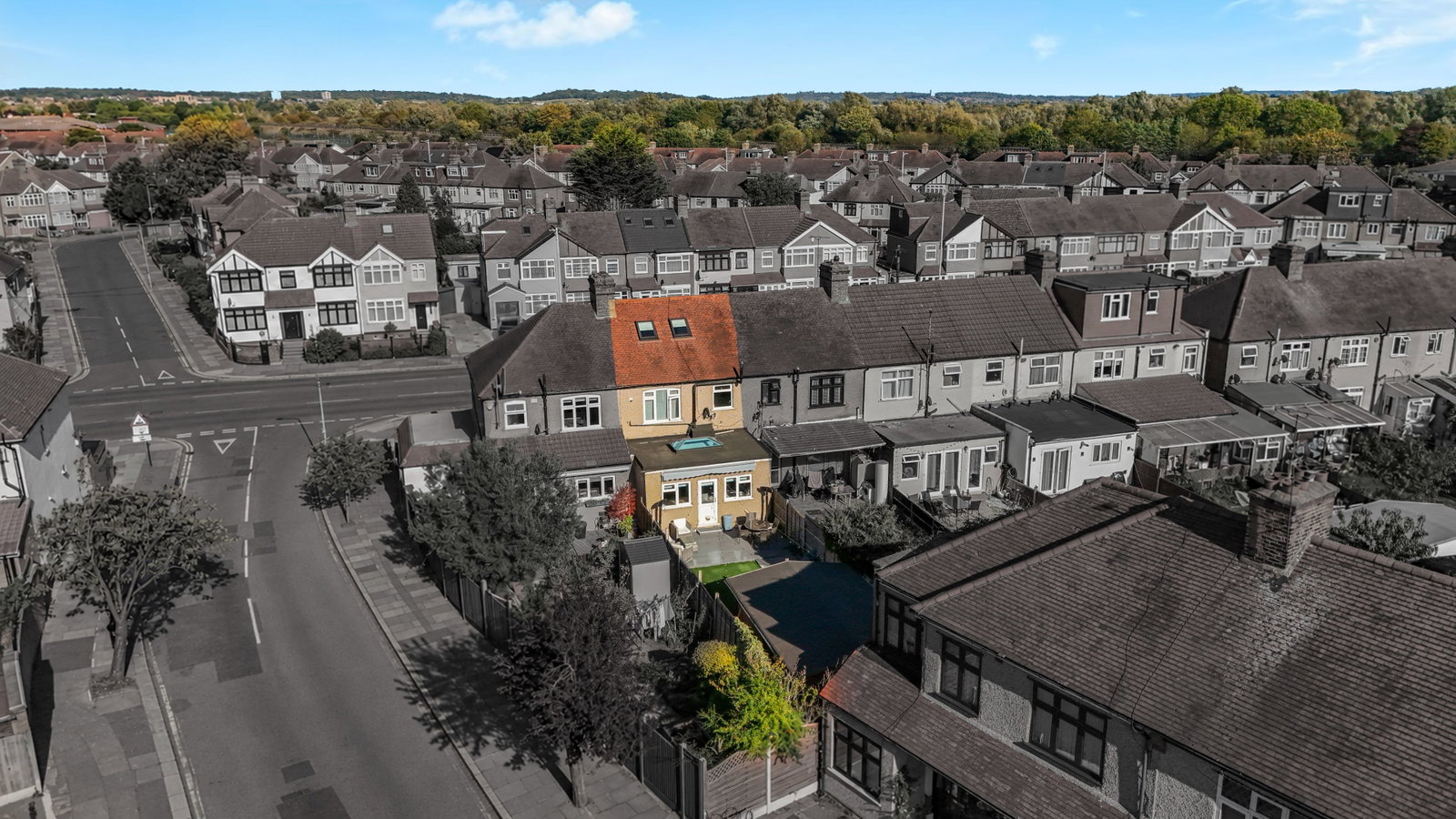 Terraced House for sale in Ilford, Baron Gardens, Ilford, IG6