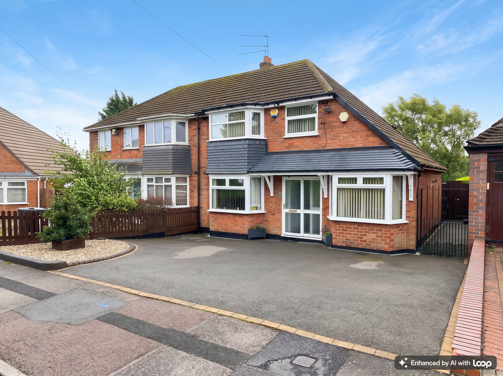Semi Detached House for sale in Birmingham, Grange Crescent, Rednal, Birmingham, B45 9XB