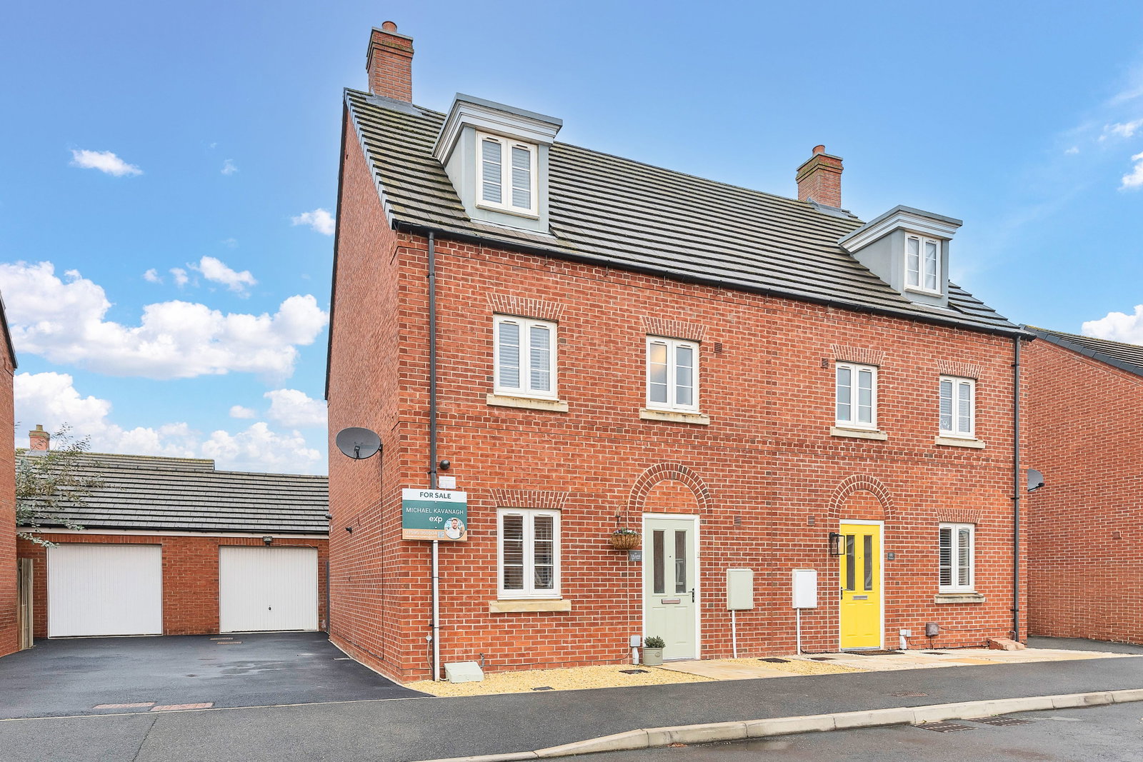 Semi Detached House for sale in Bedford, Thillans, Cranfield, Bedford, MK43 0WP