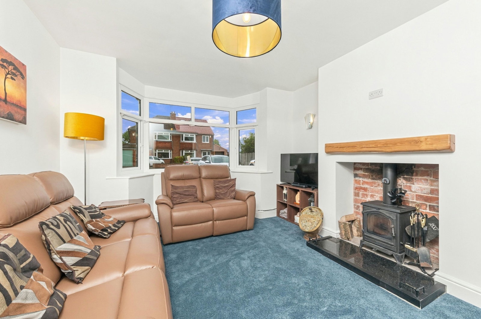 Semi Detached House for sale in Leeds, Lyndhurst Crescent, Scholes, Leeds, LS15 4BR, 1323 m²