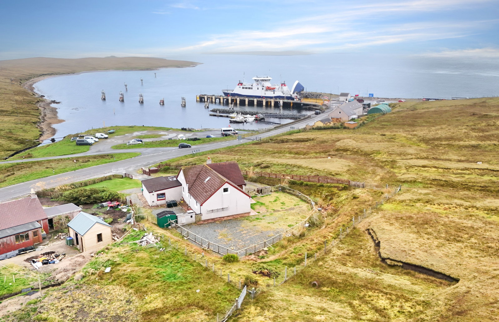 Detached House for sale in Shetland, Vegadaal, Yell, Shetland, ZE2 9BD