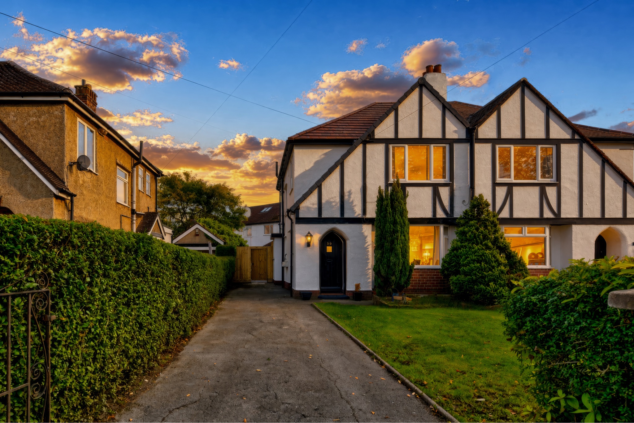 Semi Detached House for sale in Chester, Caughall Road, Upton, Chester, CH2 1LP