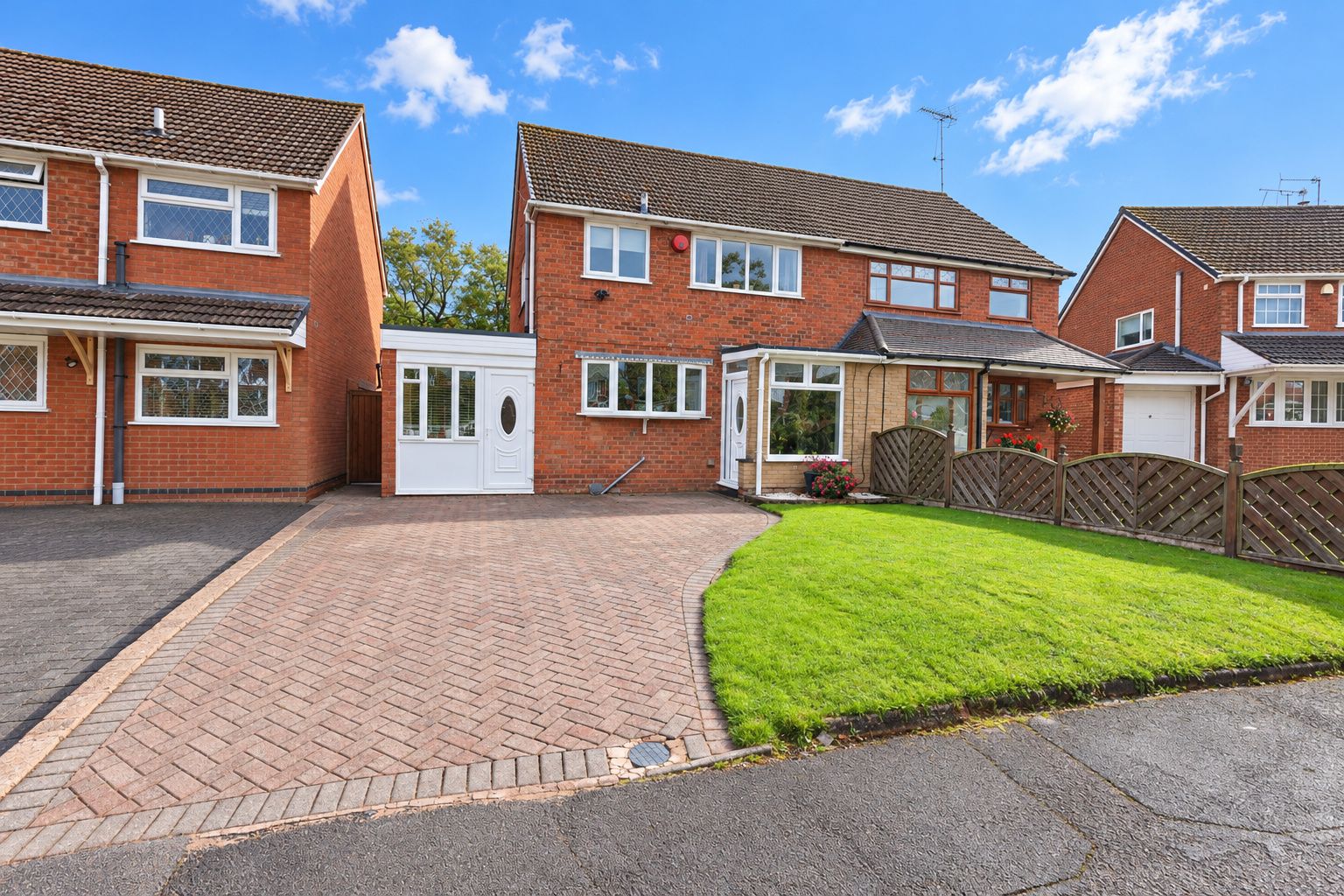 Semi Detached House for sale in Birmingham, Beacon View, Rednal, Birmingham, B45 9LP