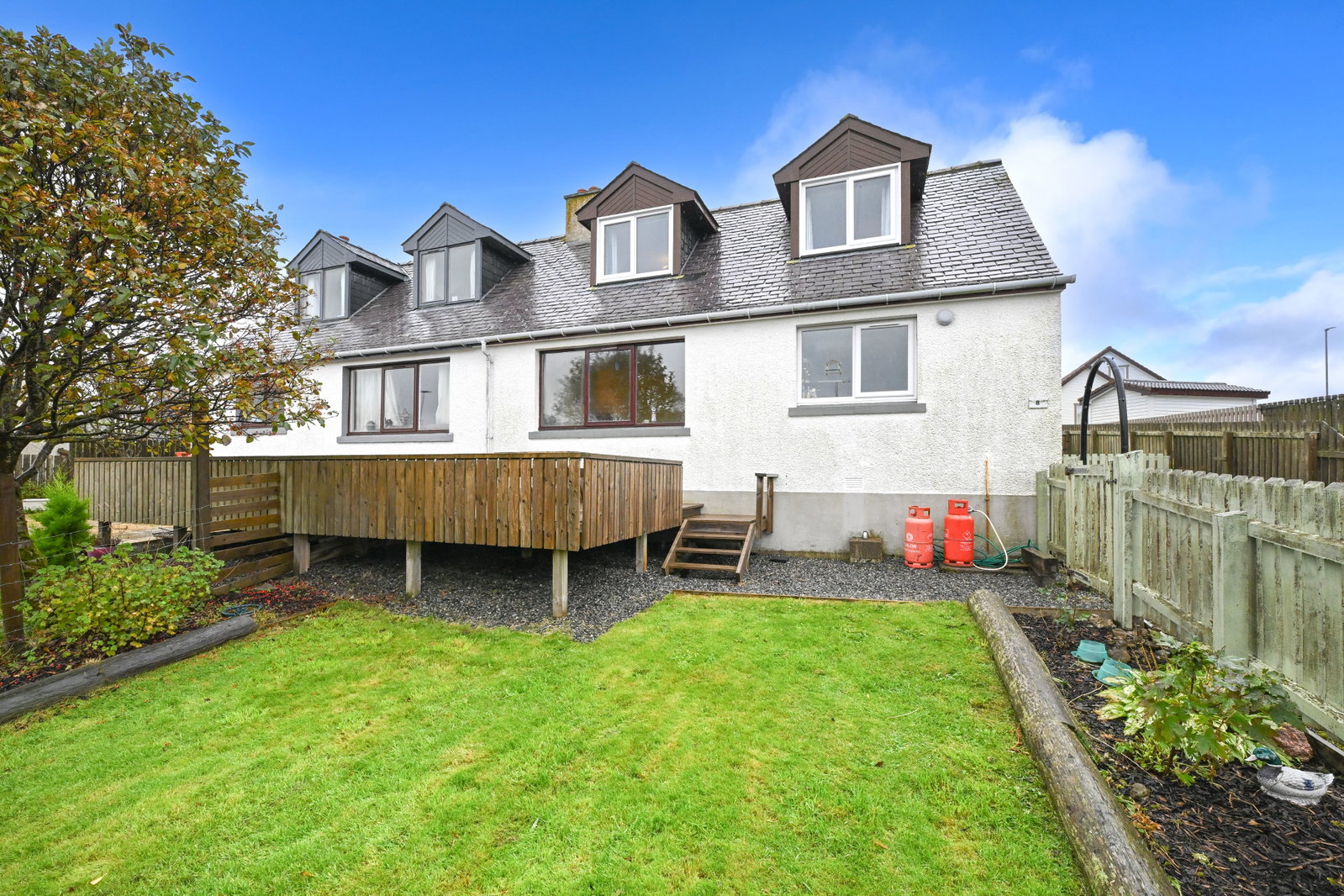 Semi Detached House for sale in Shetland, 8 Grindwell Road, Brae, Shetland, ZE2 9QH
