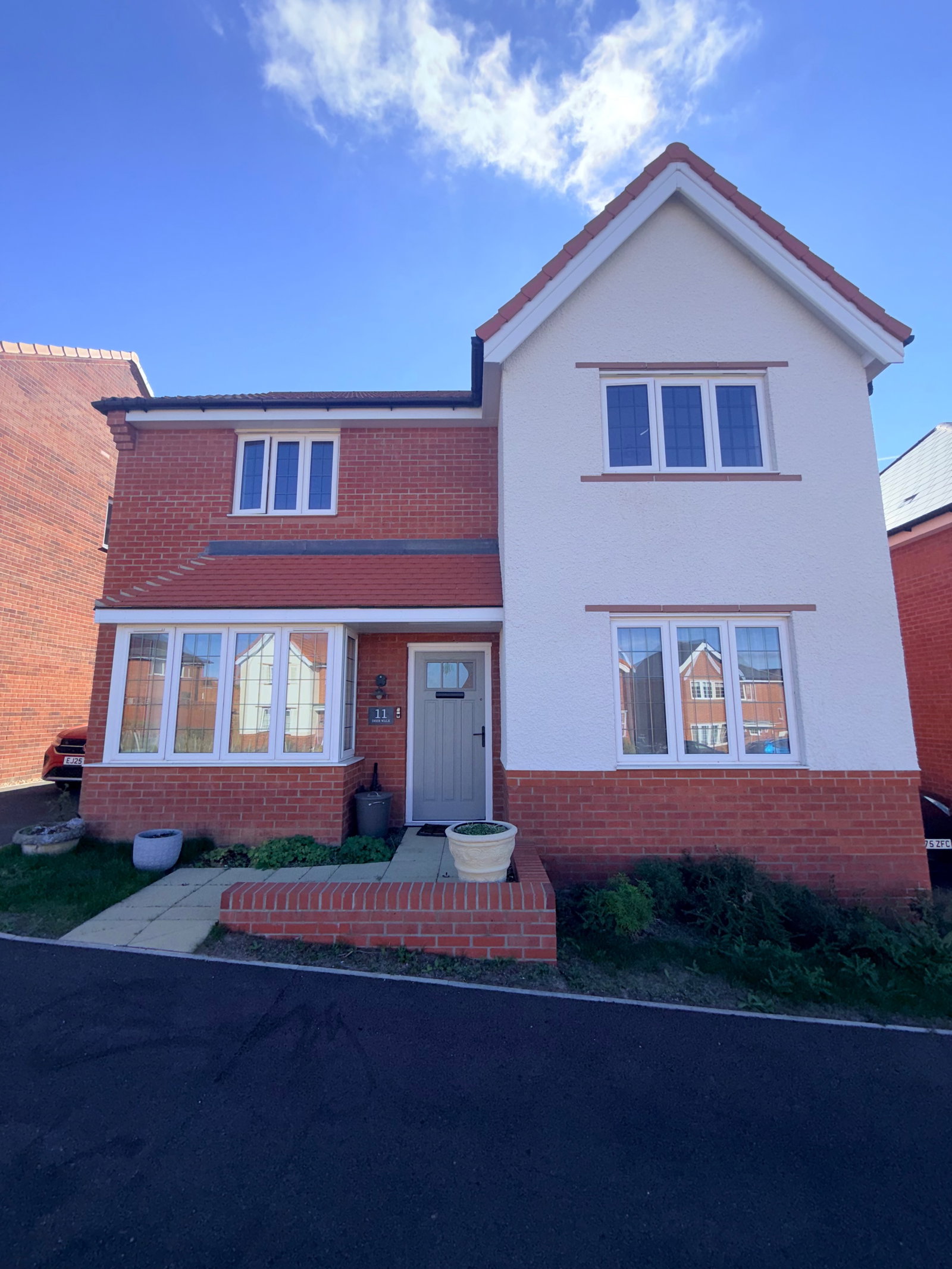 Detached House for sale in Stowmarket, Deer Walk, Stowmarket, IP14 1GP, 1594 m²
