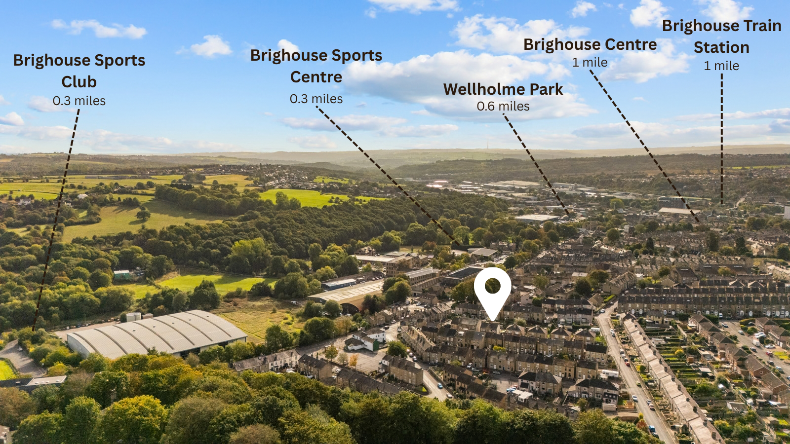 Semi Detached House for sale in Brighouse, Carr Street, Brighouse, HD6