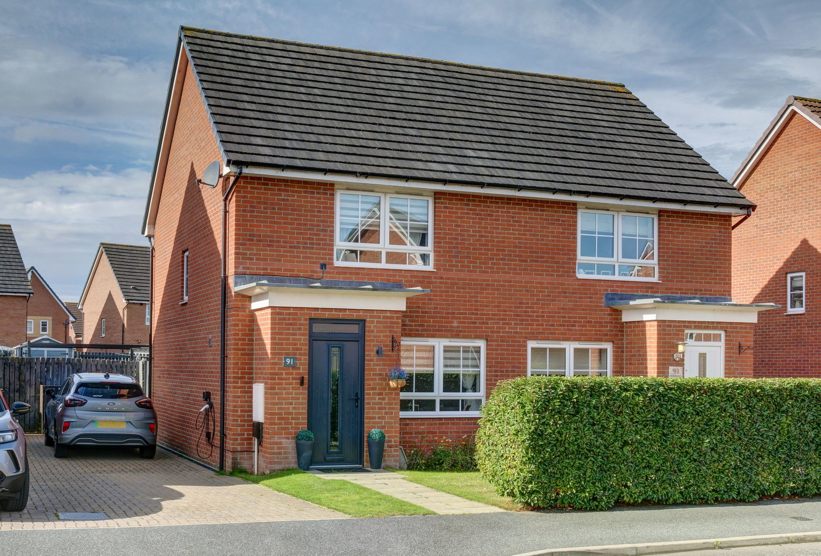 Semi Detached House for sale in Morpeth, Bowyer Way, Morpeth, NE61 2FZ