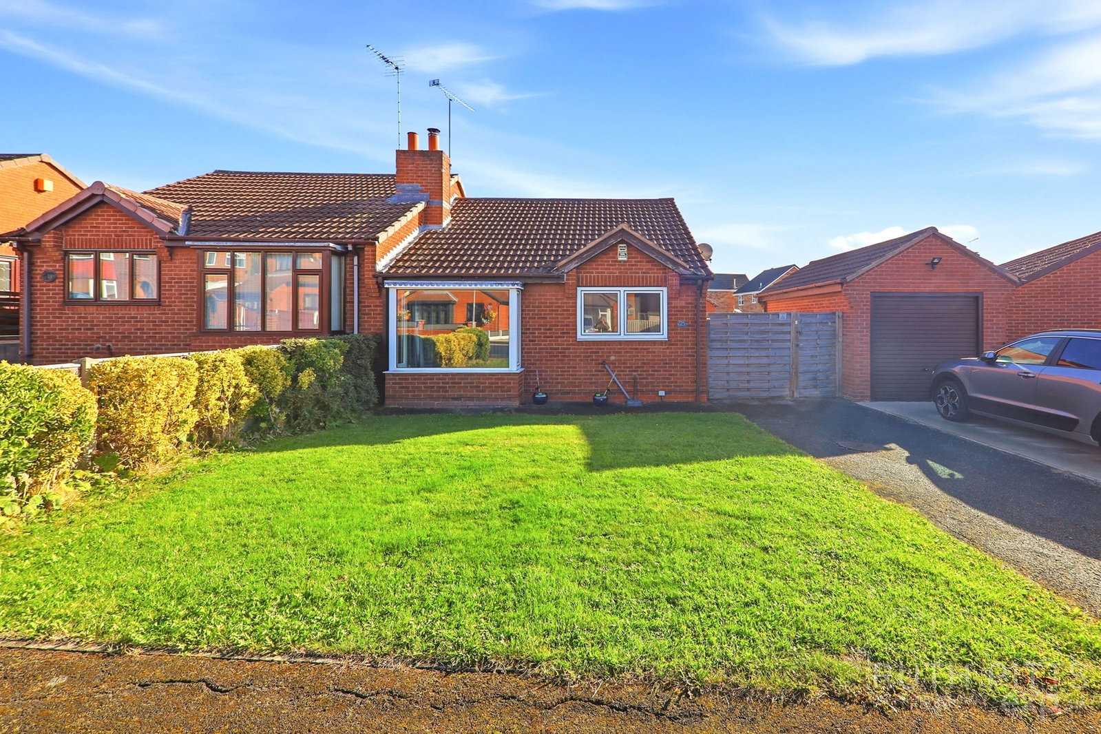 Semi Detached Bungalow for sale in Pontefract, Radford Park Avenue, South Kirkby, WF9 3DN