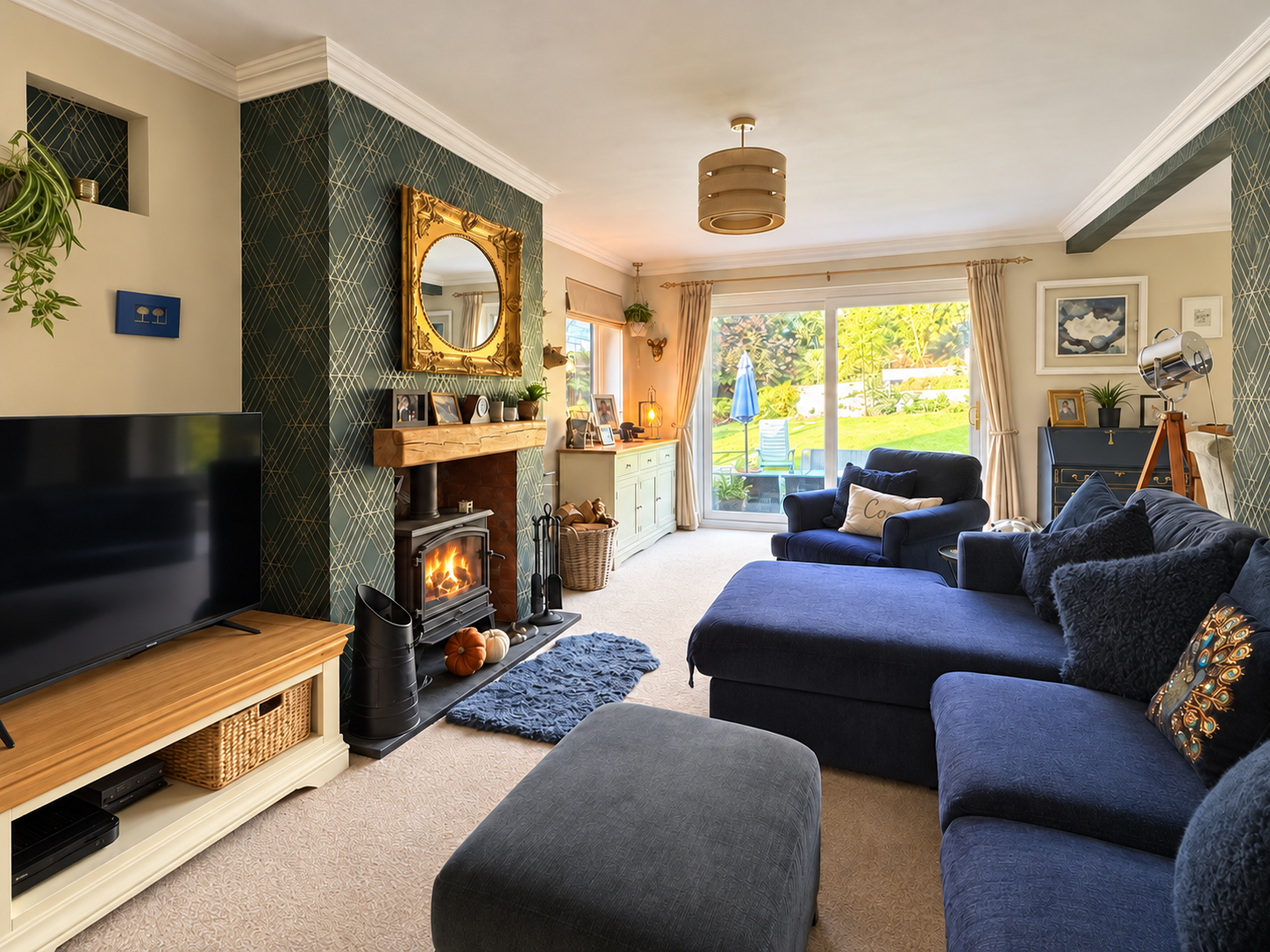 Detached House for sale in Faversham, Woodside, Dunkirk, Faversham, ME13 9NY