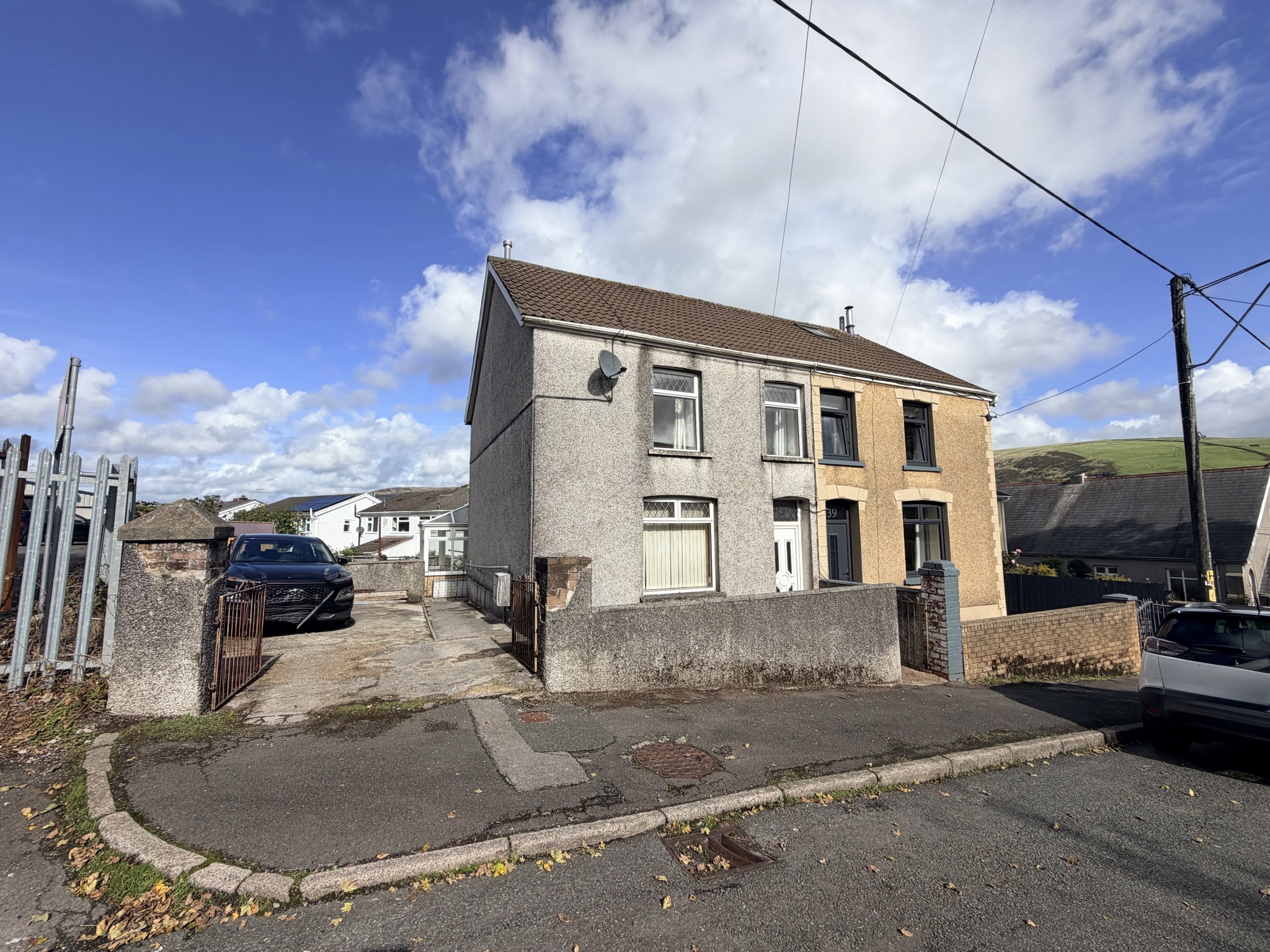 Semi Detached House for sale in Maesteg, Station Road, Llangynwyd, Maesteg, CF34 9TF