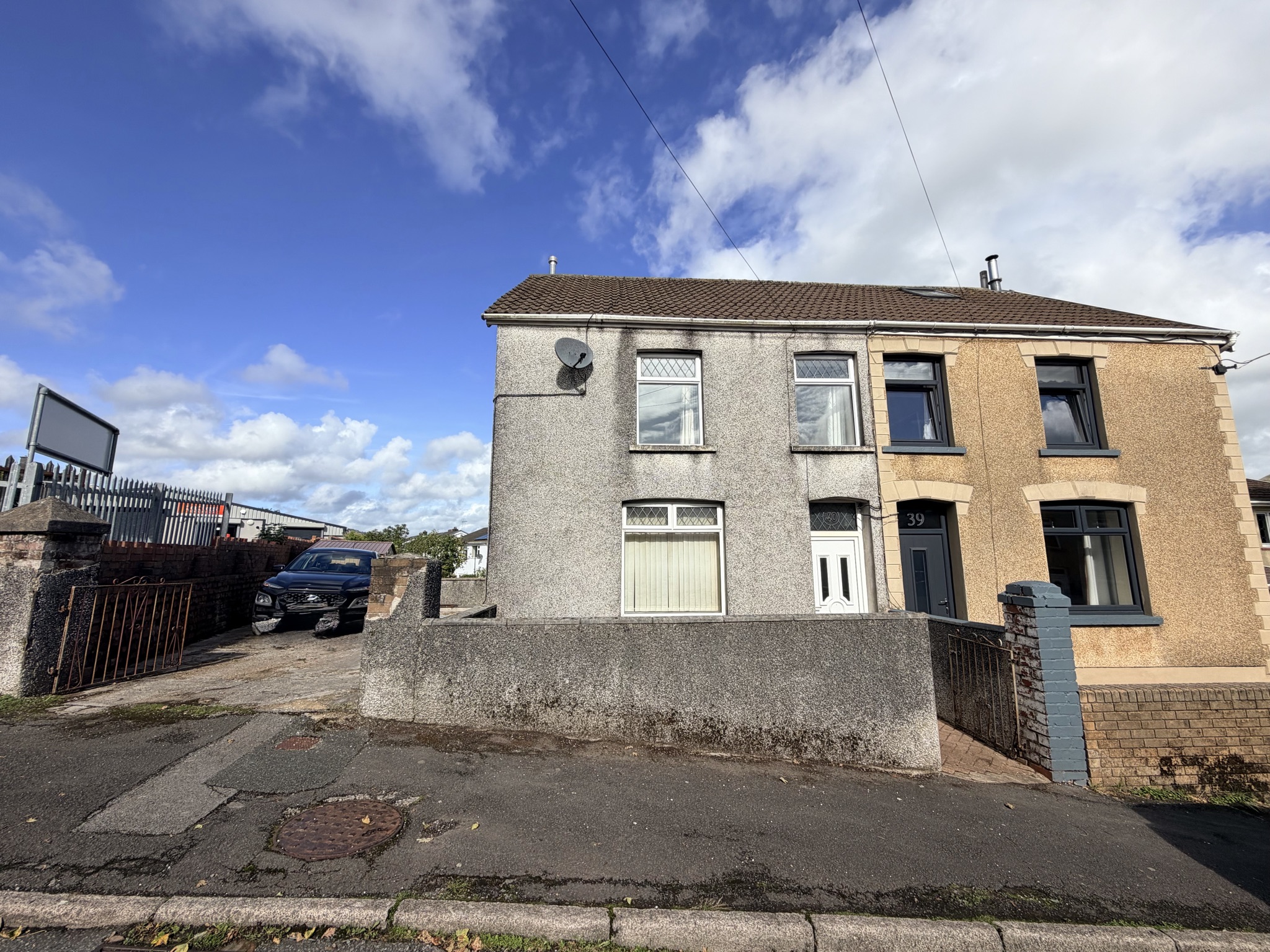 Semi Detached House for sale in Maesteg, Station Road, Llangynwyd, Maesteg, CF34 9TF