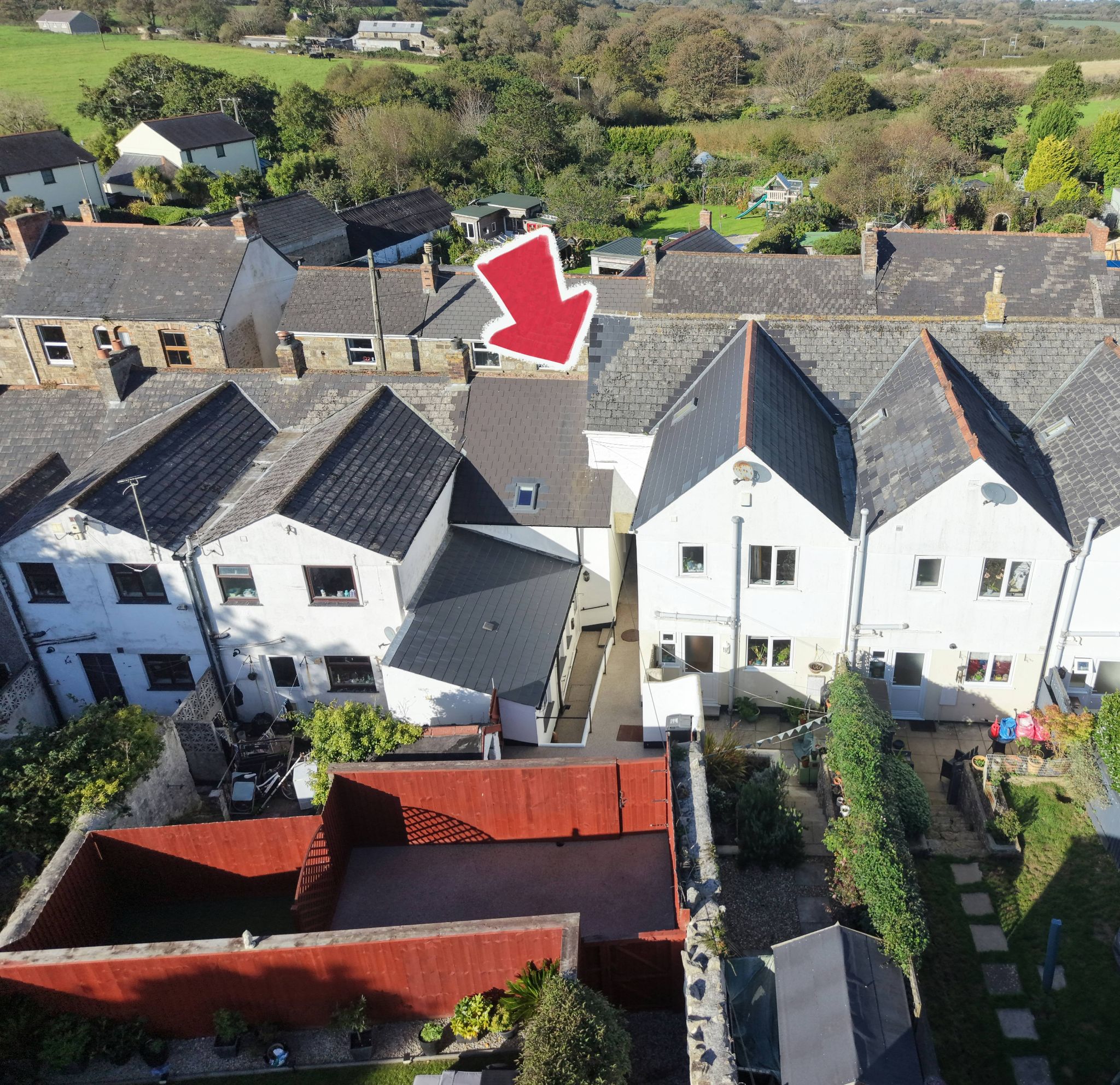 Terraced House for sale in Camborne, Fore Street, Praze