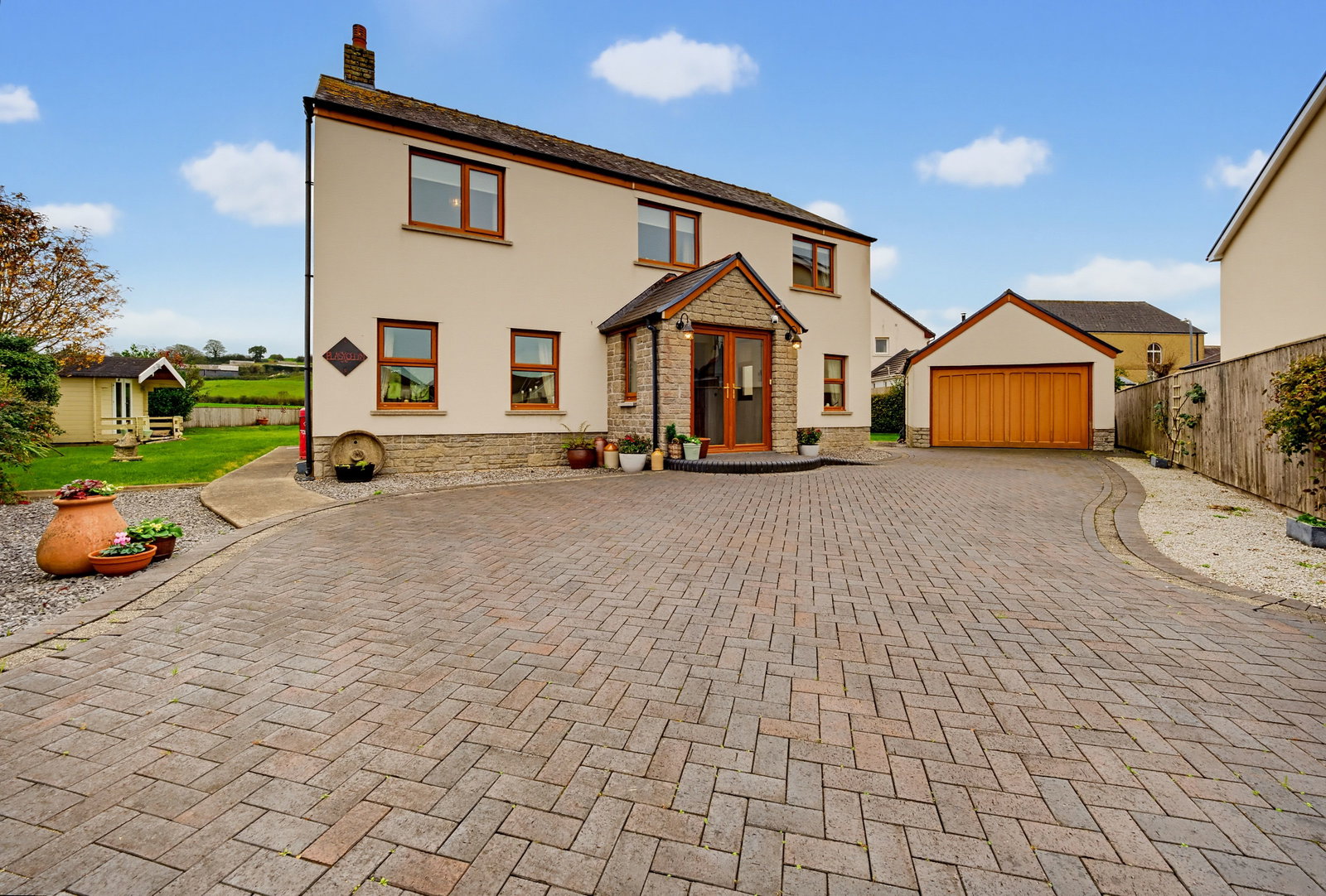 Detached House for sale in Carmarthen, Plas Y Celyn, Clos Y Wennol, Porthyrhyd, Carmarthen, SA32 8BD