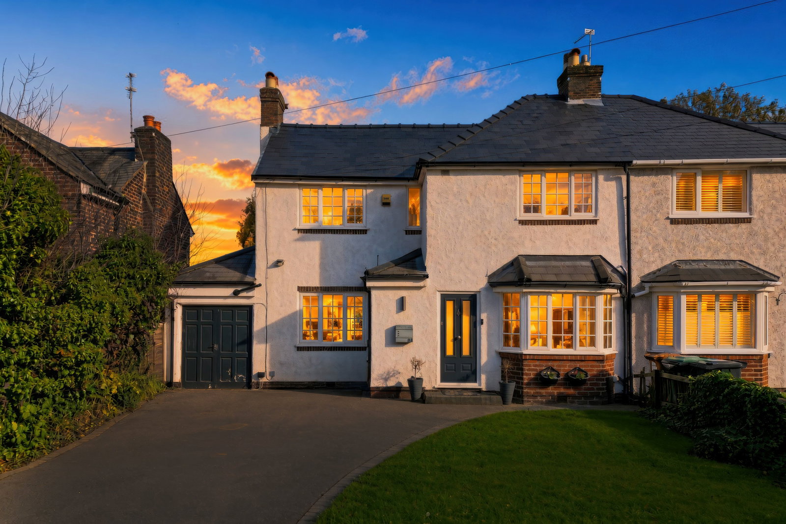 Semi Detached House for sale in Wirral, St Andrews Road, Lower Bebington, 1294 m²