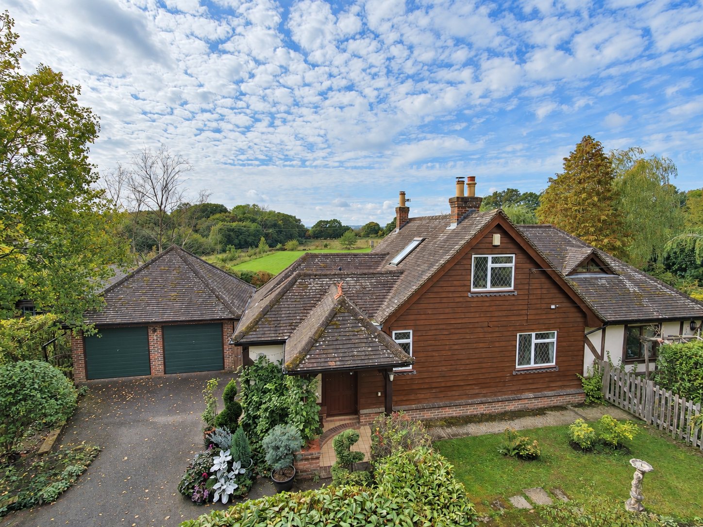 Detached House for sale in Ashford, Redbrook Street, High Halden, Ashford, TN26 3JH