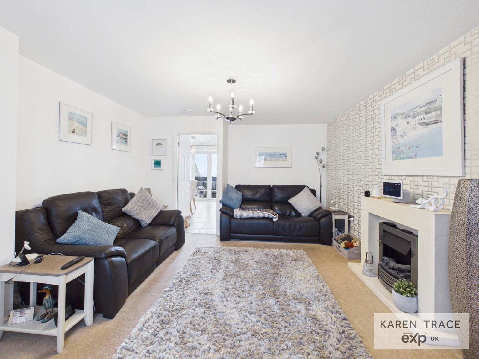 End Of Terrace House for sale in St. Austell, Gwithian Road, Carclaze, St Austell PL25, 958 m²