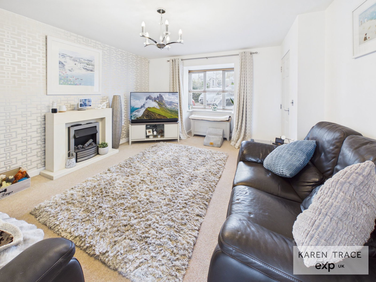 End Of Terrace House for sale in St. Austell, Gwithian Road, Carclaze, St Austell PL25, 958 m²