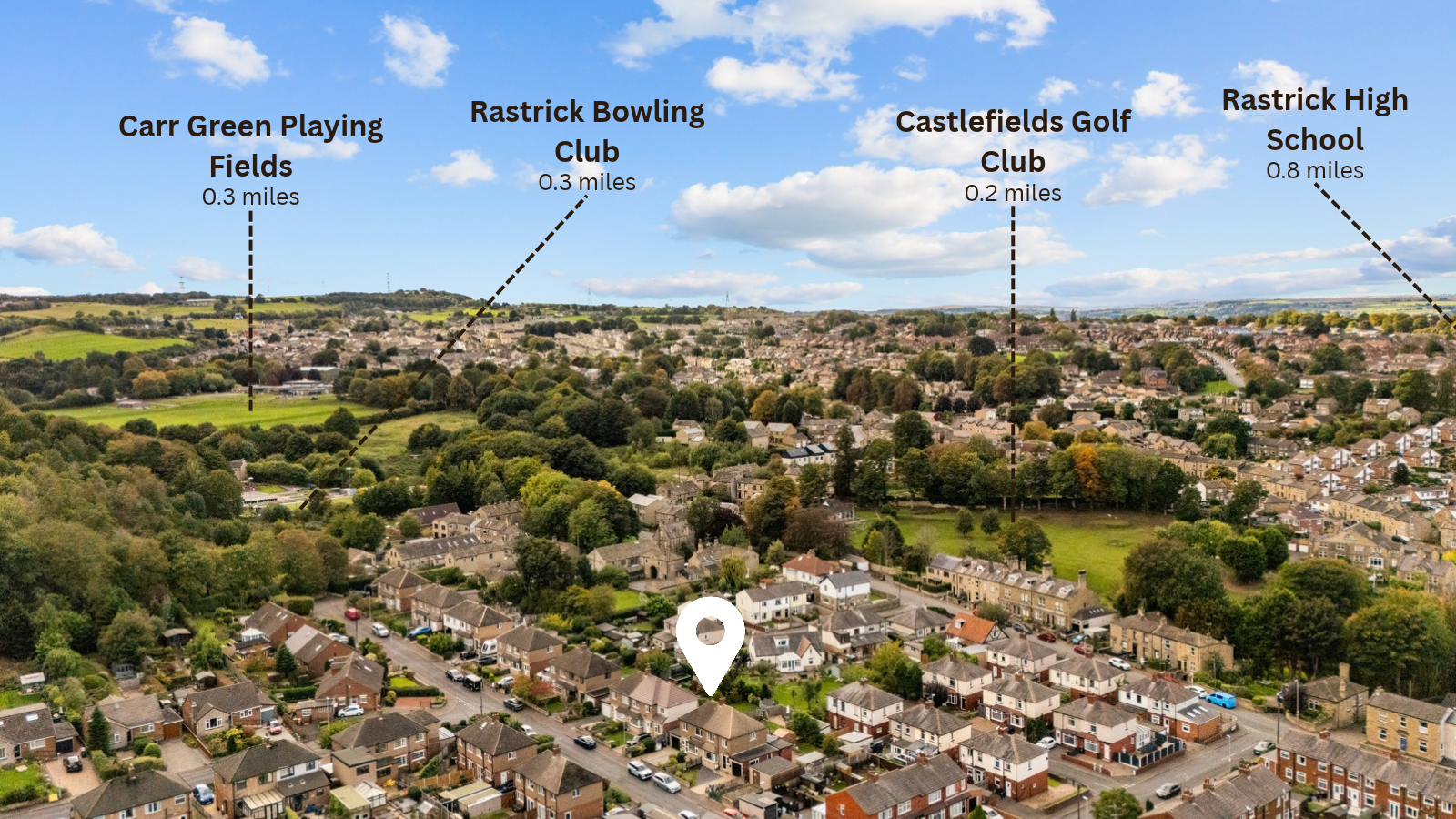 Semi Detached House for sale in Brighouse, Scholey Avenue, Brighouse, HD6 3EP