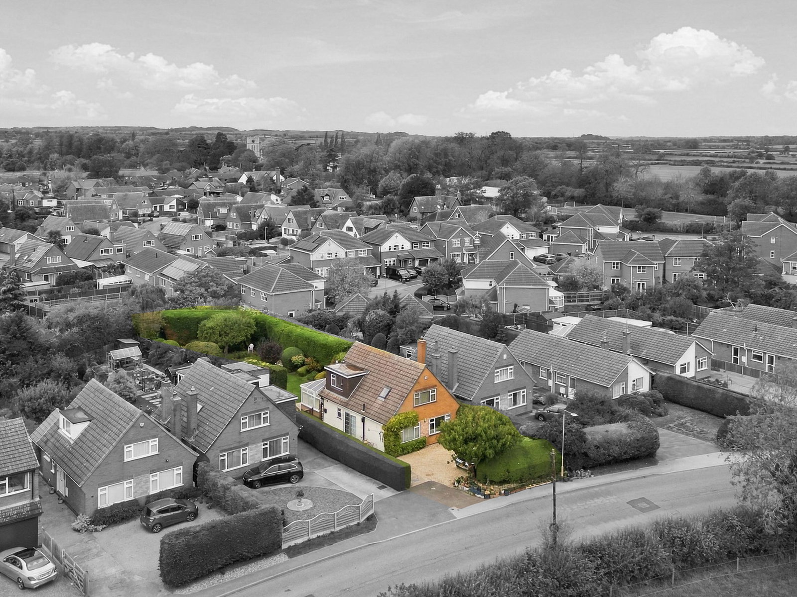 Detached House for sale in Nottingham, Bramley House, 13 Musters Road, Langar, 1314 m²