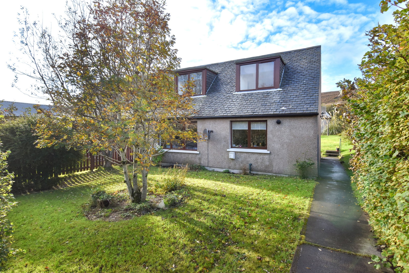 Semi Detached House for sale in Shetland, 8 Gibblestone Road, Scalloway, Shetland, ZE1 0TX