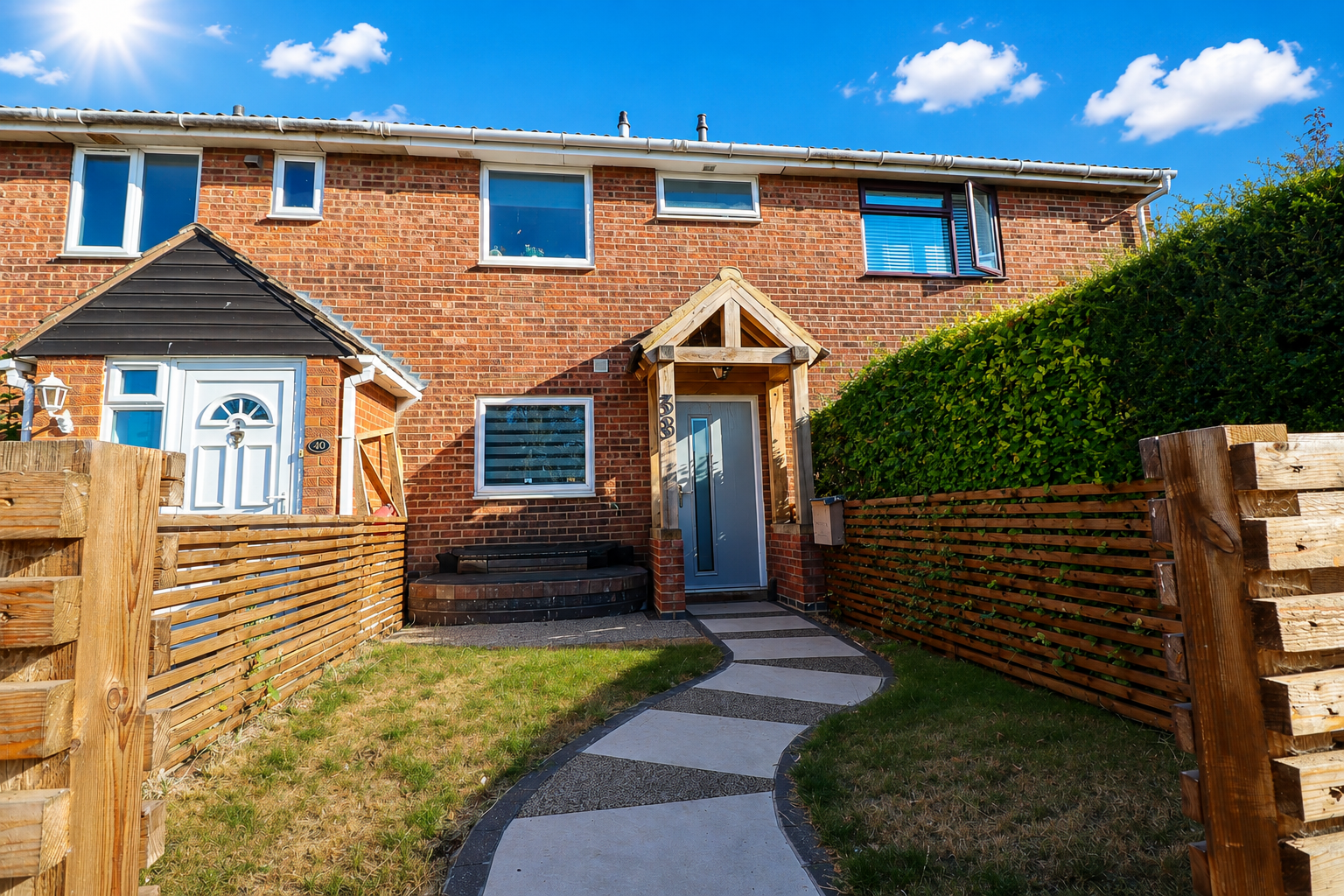 Terraced House for sale in Royston, Russet Way, Melbourn, Royston, SG8 6HF