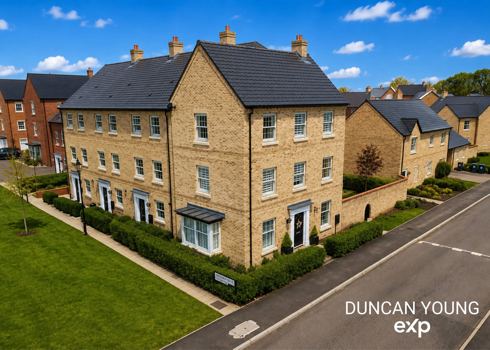 Town House for sale in Huntingdon, Central Avenue, Brampton, Huntingdon, PE28 4QL