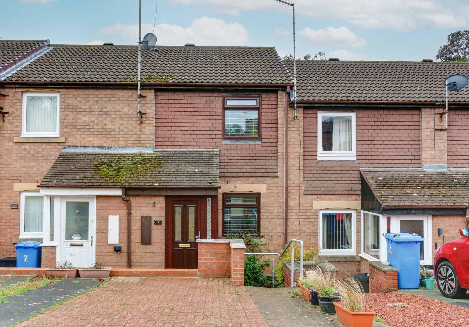 Terraced House for sale in Alnwick, Blakelaw Court, Alnwick, NE66 1BY