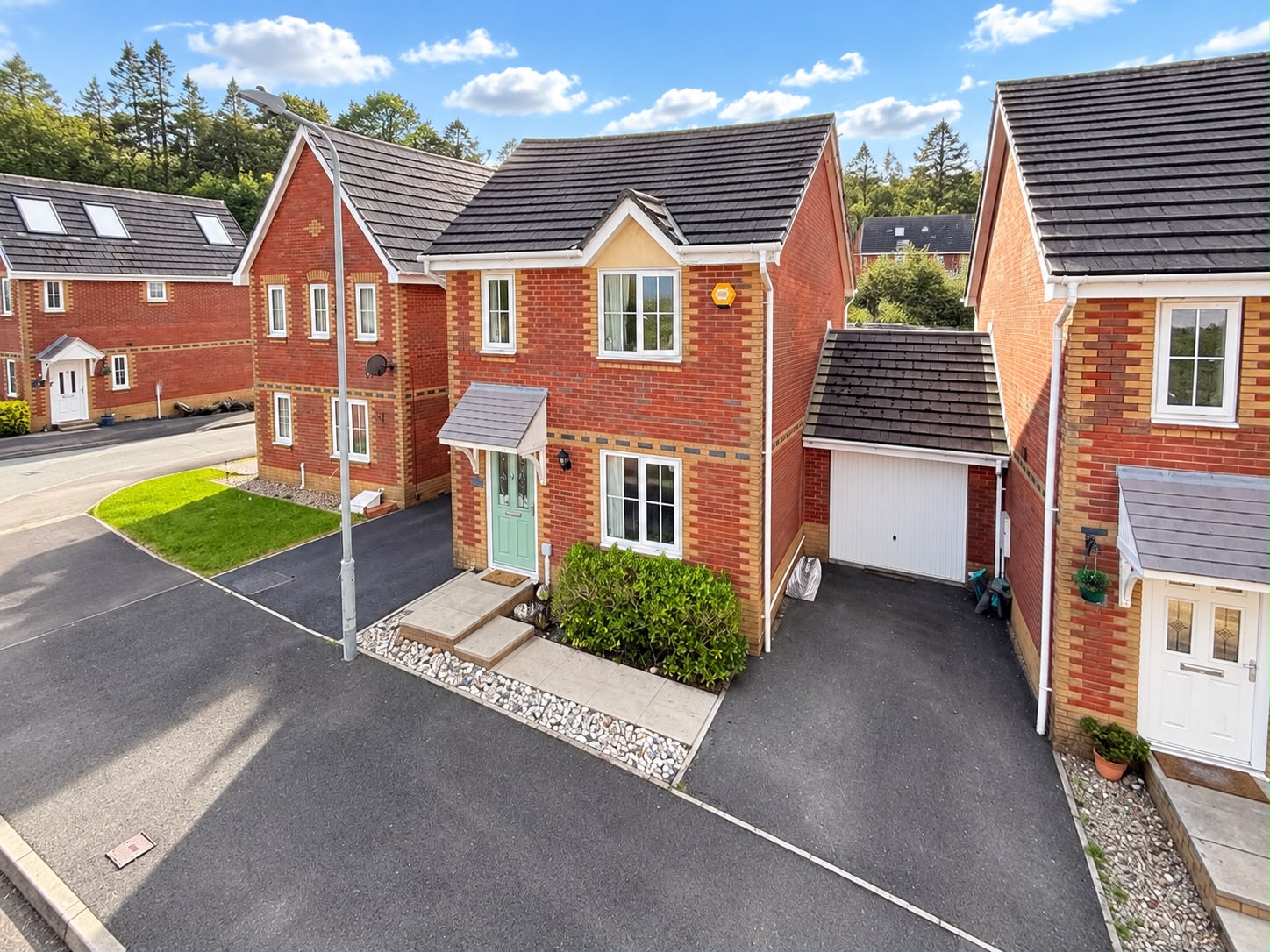 Link Detached House for sale in Swansea, Ffordd Ger Y Llyn, Tircoed Forest Village, Penllergaer, Swansea, West Glamorgan SA4