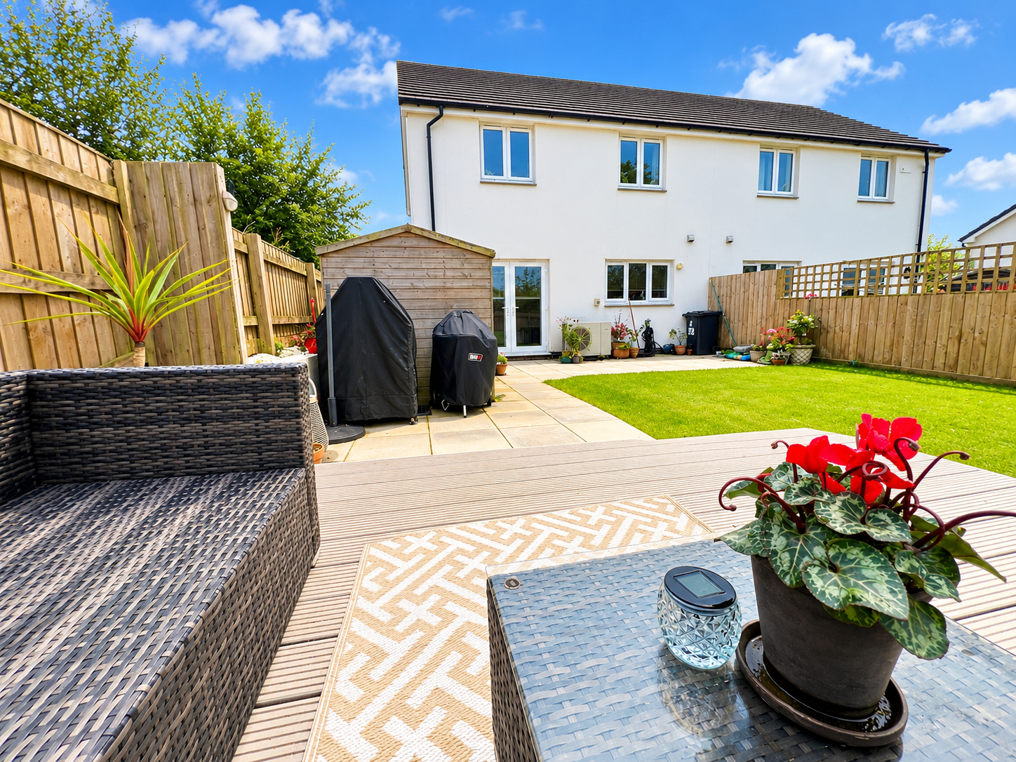 Semi Detached House for sale in St. Austell, McCarthy Drive, St Stephen, Cornwall, PL26