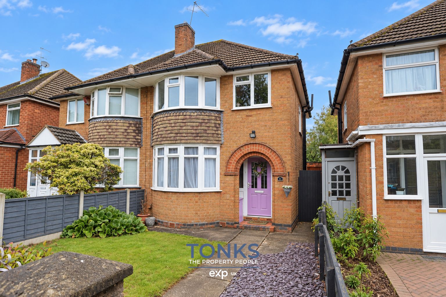 Semi Detached House for sale in Birmingham, Haverford Drive, Rednal, Birmingham, B45 8QX