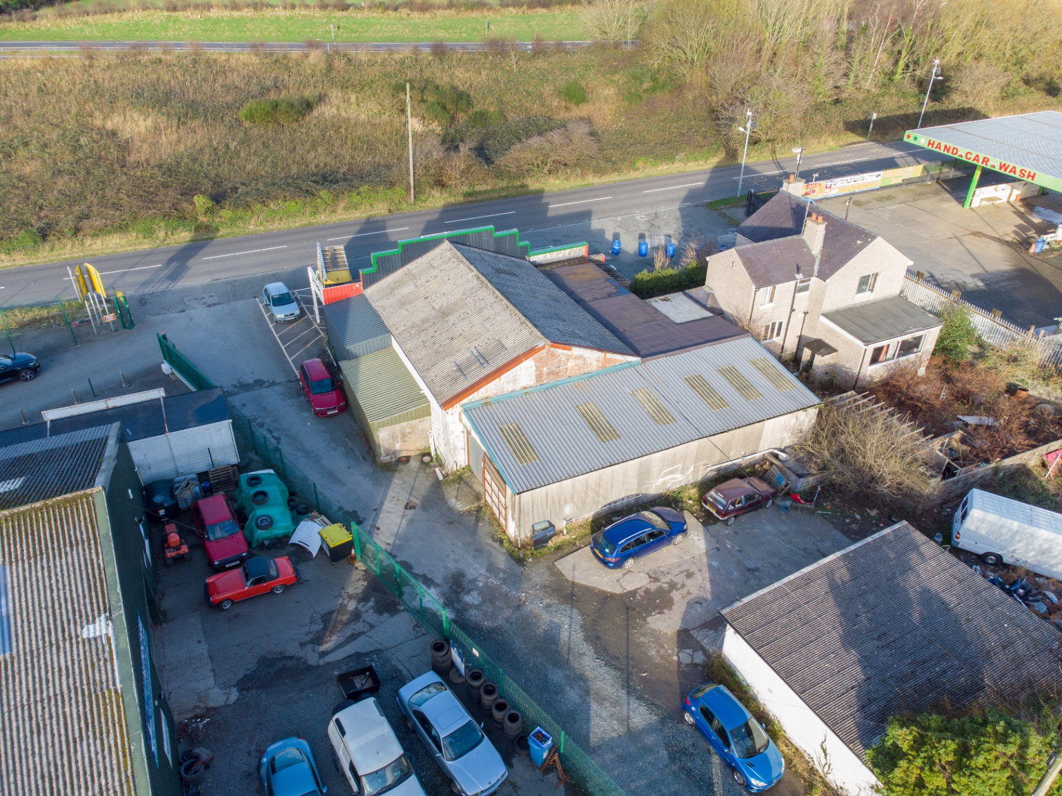 Commercial Development for sale in Gaerwen, Star Showroom, Holyhead Road, Star, Gaerwen , Isle of Anglesey, LL60, 3380 m²