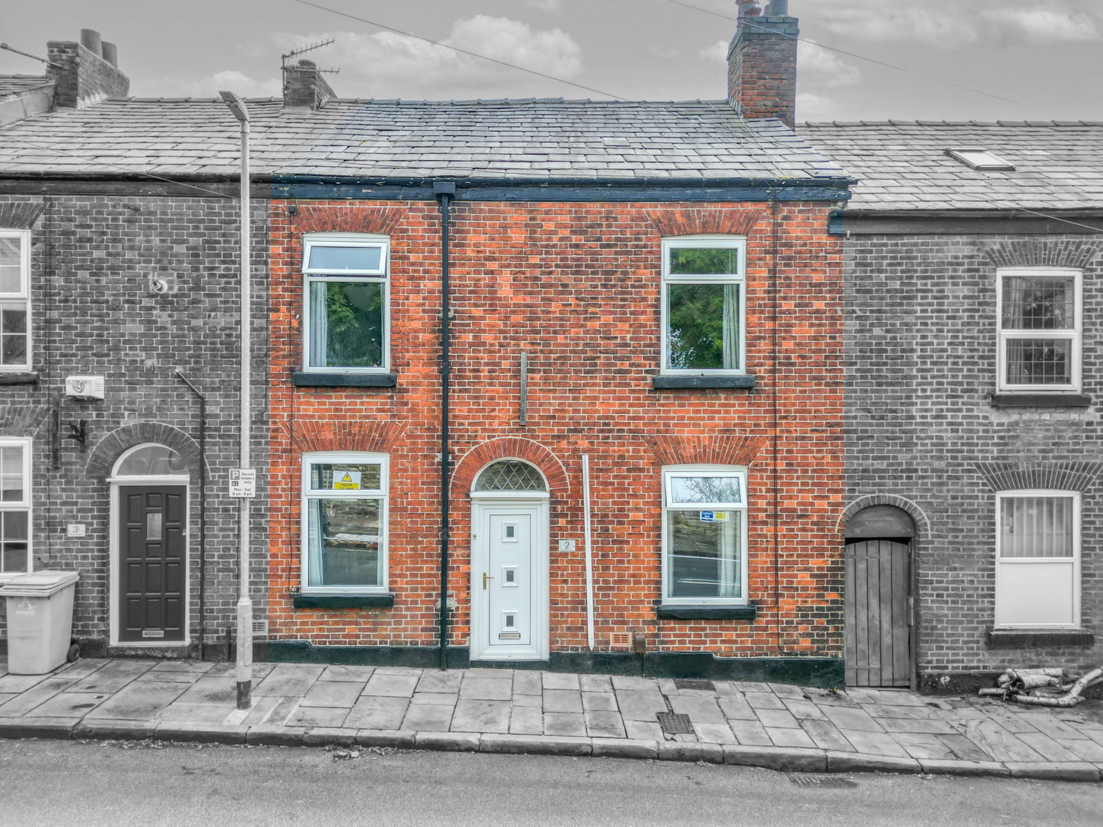 Terraced House for rent in Macclesfield, Daintry Street, Macclesfield, 840 m²