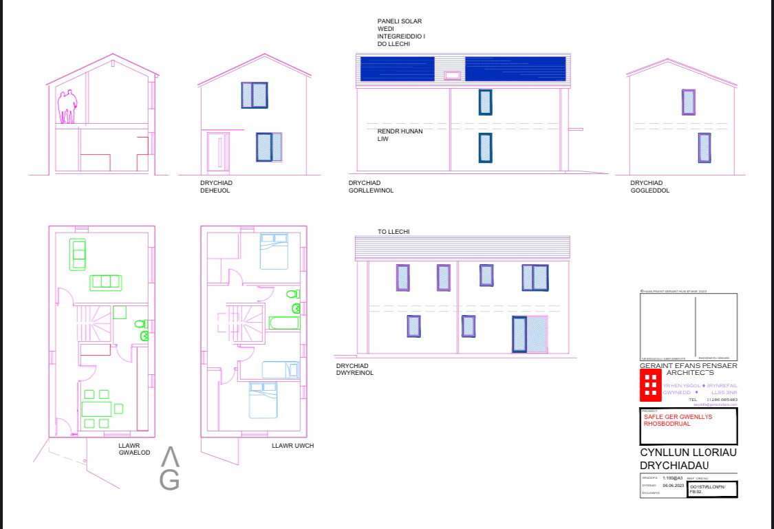 Land for sale in Caernarfon, Land Off Rhosbodrual Terrace, Caernarfon, LL55