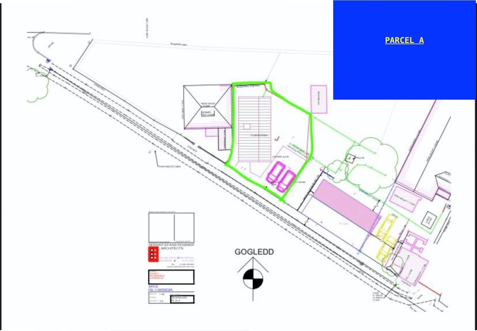 Land for sale in Caernarfon, Land Off Rhosbodrual Terrace, Caernarfon, LL55
