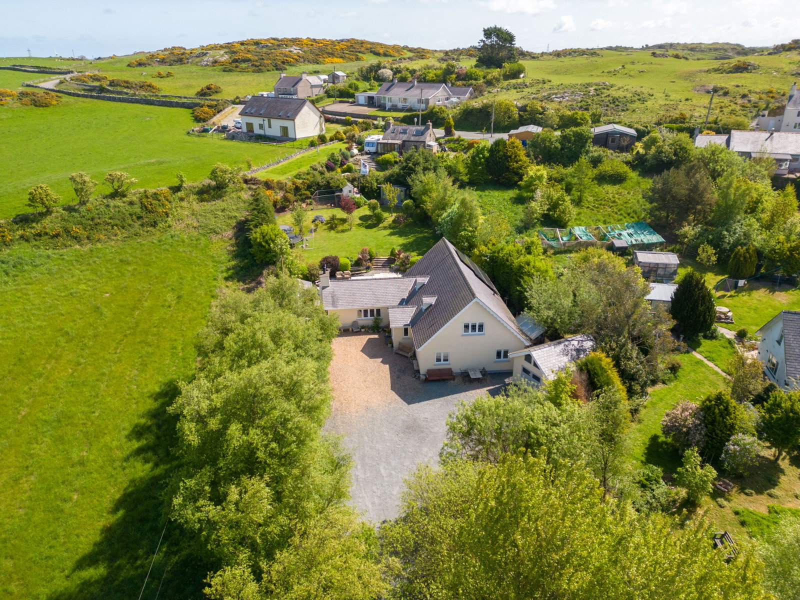 Detached House for sale in Amlwch, Carreglefn, Cemaes Bay, LL68
