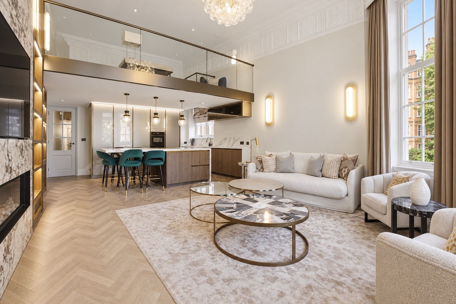 Duplex Flat for rent in London, Cadogan Square, London, SW1X 0DY, 1878 m²