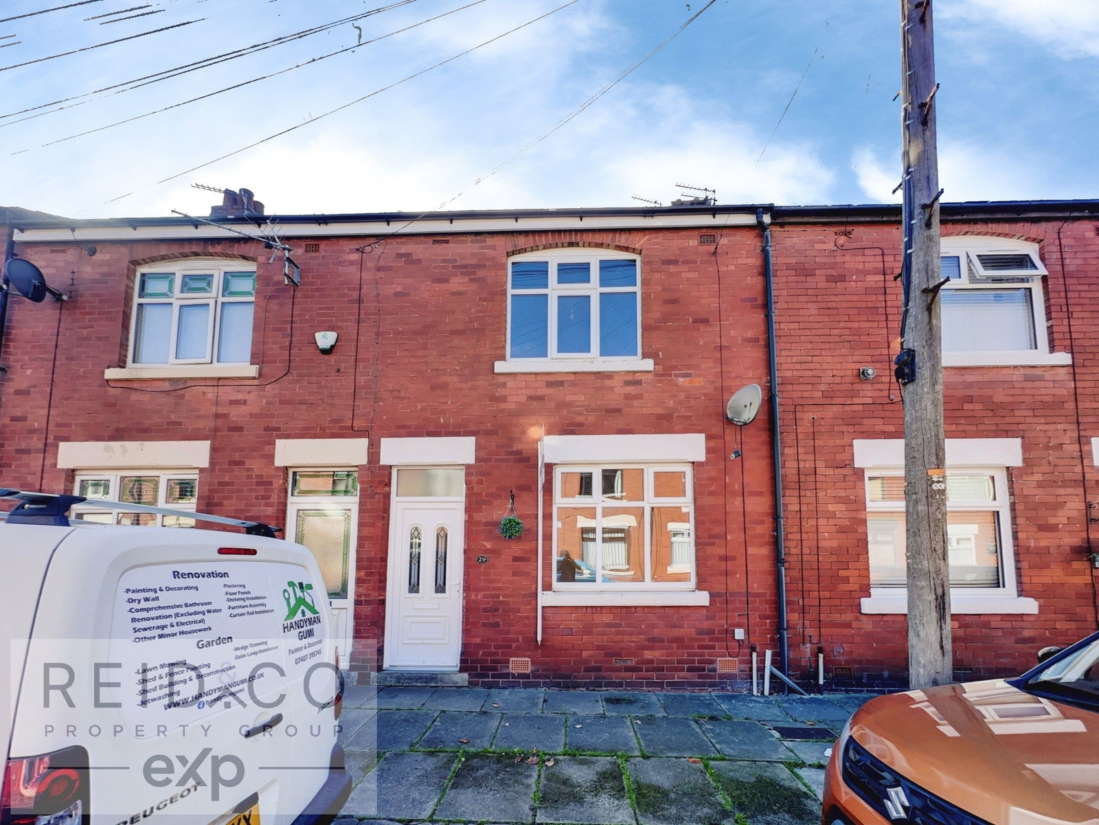 Terraced House for rent in Preston, Bucklands Avenue, Ashton-on-Ribble, Preston, PR2 2BP, 812 m²