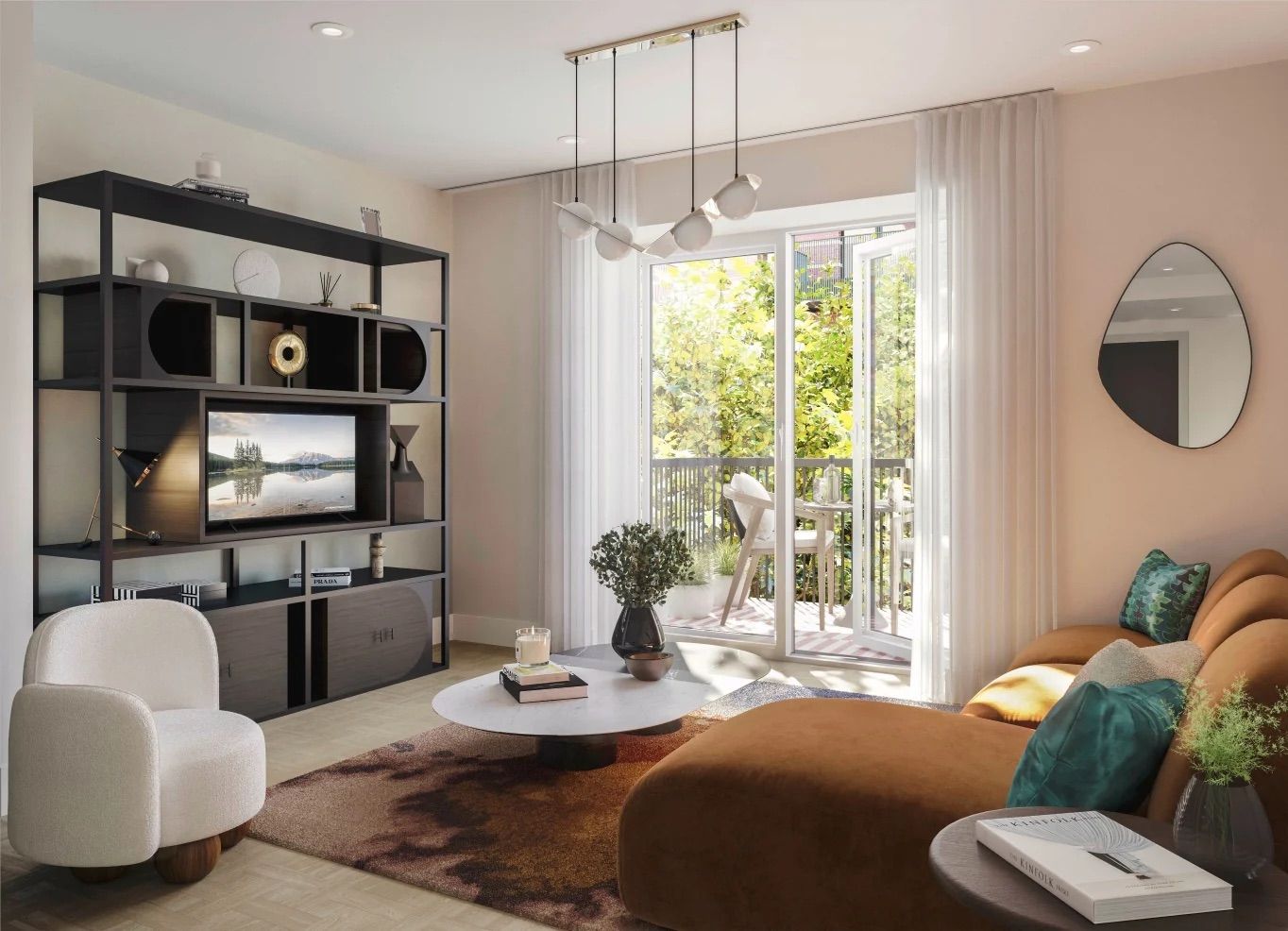 Apartment for rent in London, Folgate Apartments, Danvers Avenue, London, SW11, 693 m²