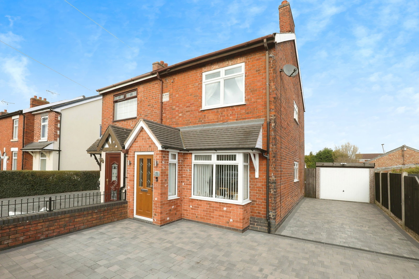 Semi Detached House for sale in Crewe, Bradfield Road, Crewe, CW1 3RB