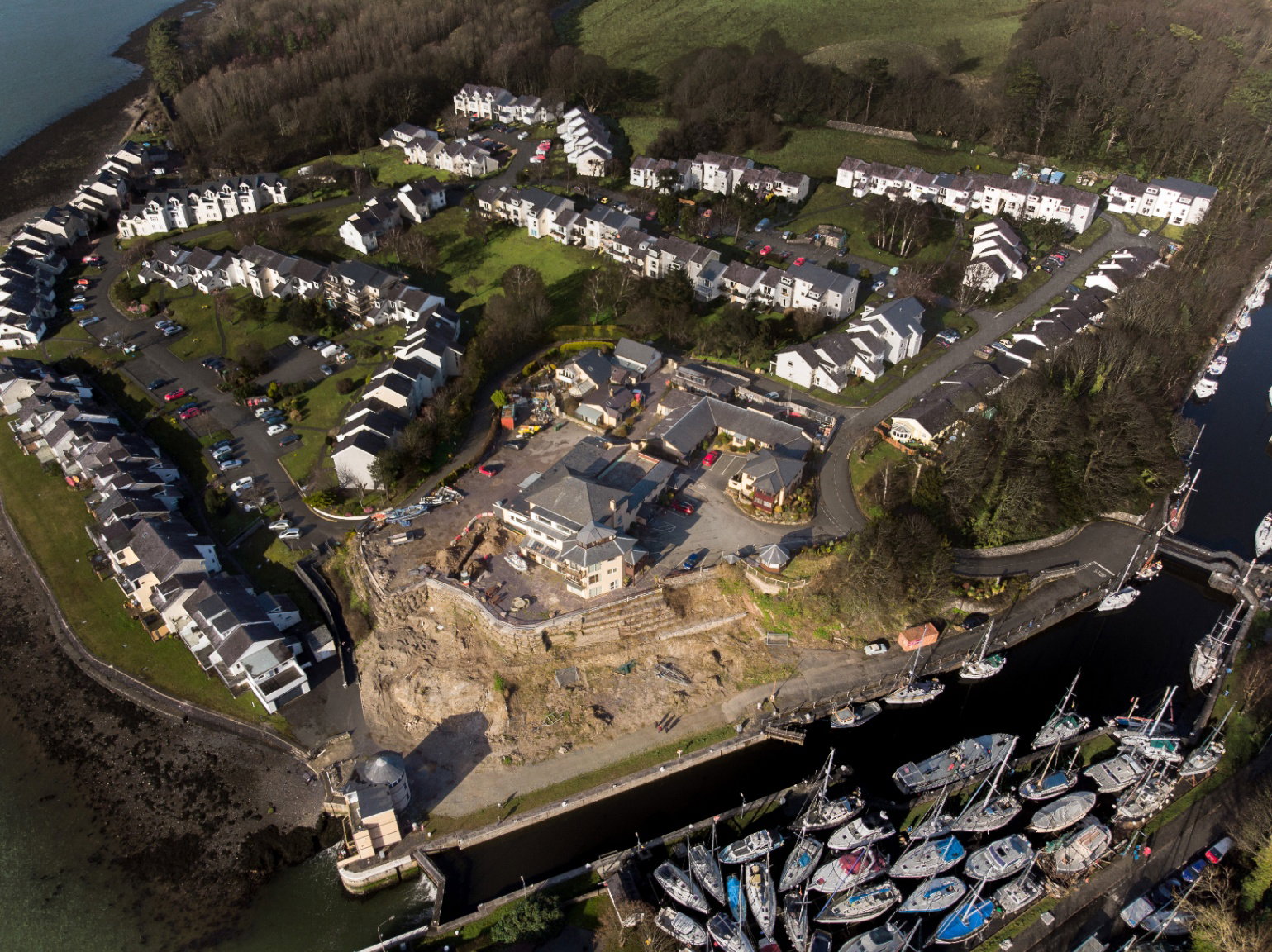 Land for sale in Y Felinheli, Land at Marina, Ffordd Siabod, Y Felinheli, LL56