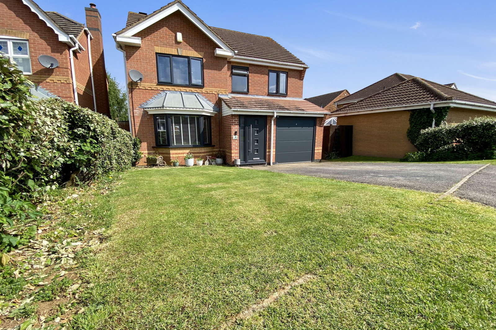 Detached House for sale in Grantham, Grimsthorpe Close, Grantham, Lincolnshire, NG31 8SS, 1248 m²