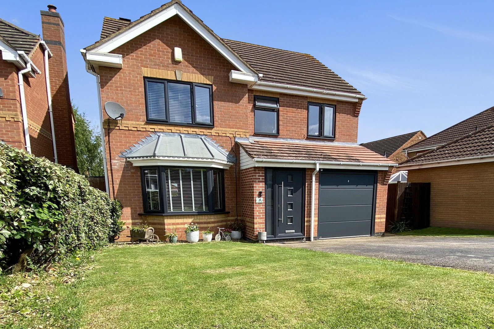 Detached House for sale in Grantham, Grimsthorpe Close, Grantham, Lincolnshire, NG31 8SS, 1248 m²