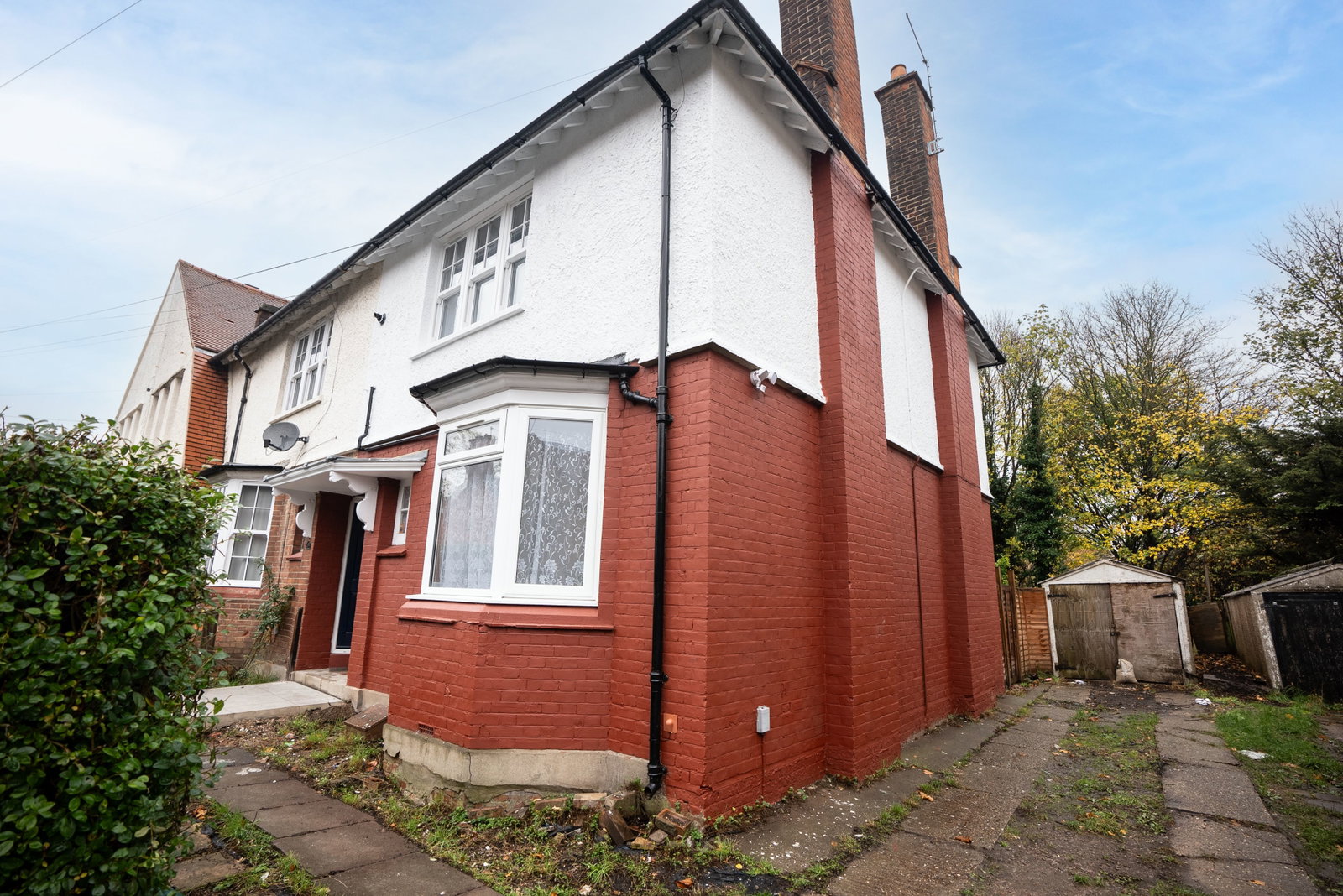 End Of Terrace House in London