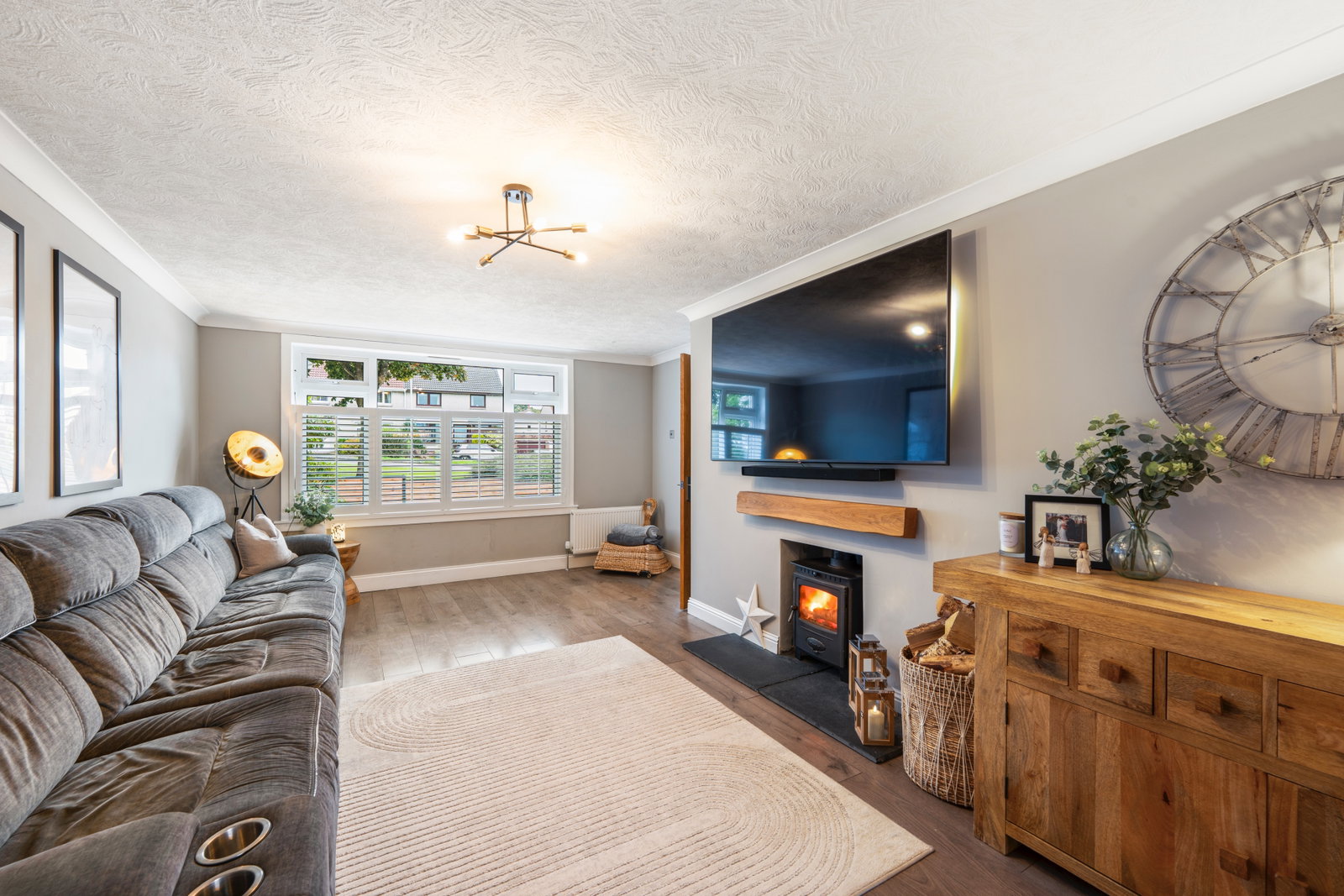 Semi Detached House for sale in Glenrothes, Willow Crescent, Glenrothes, KY6 1EU