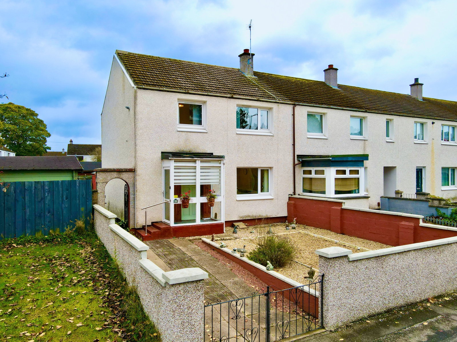 End Of Terrace House in Inverness