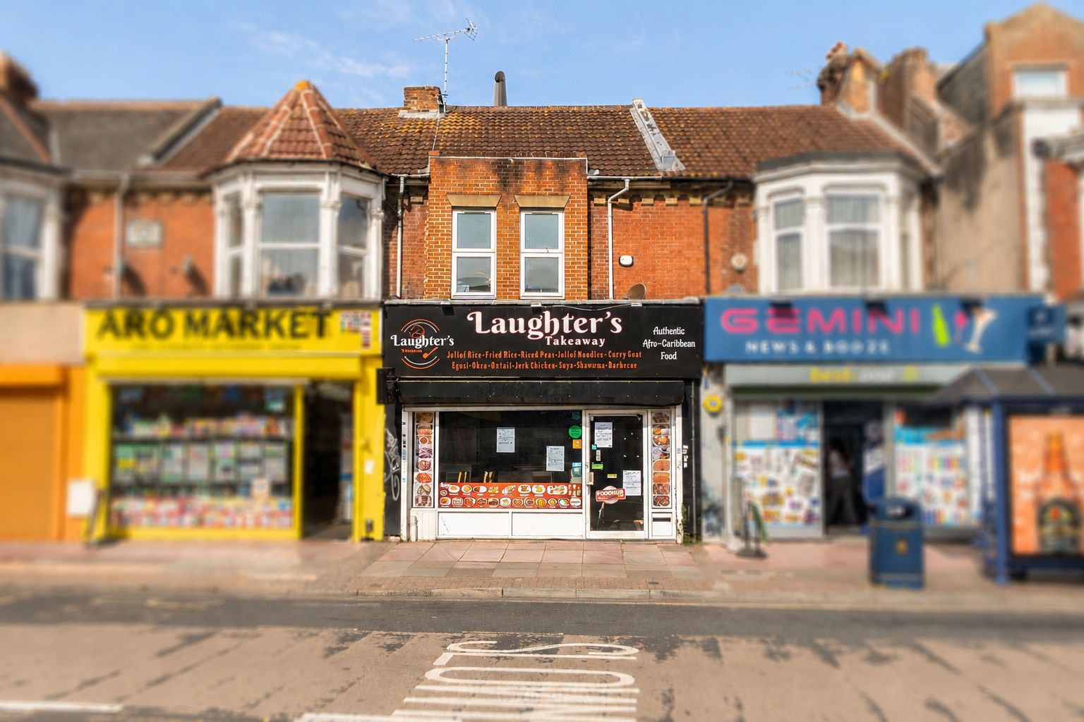 High Street in Hampshire