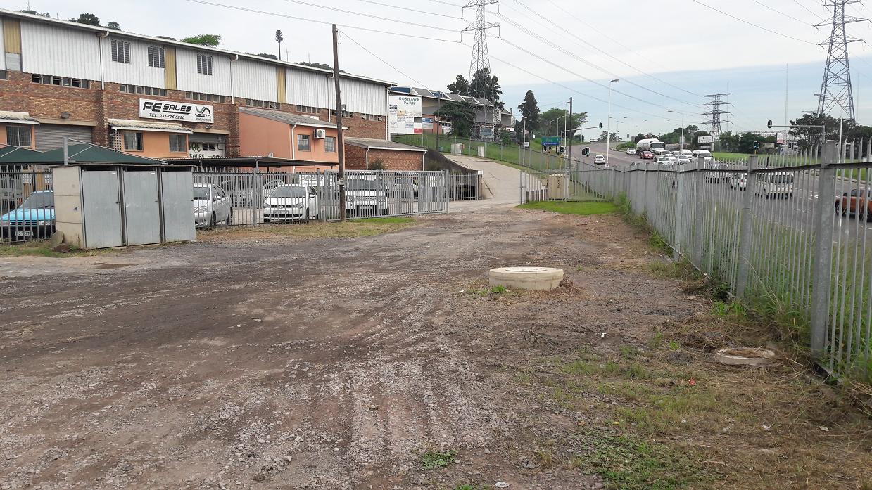 Secure Land with services to let.