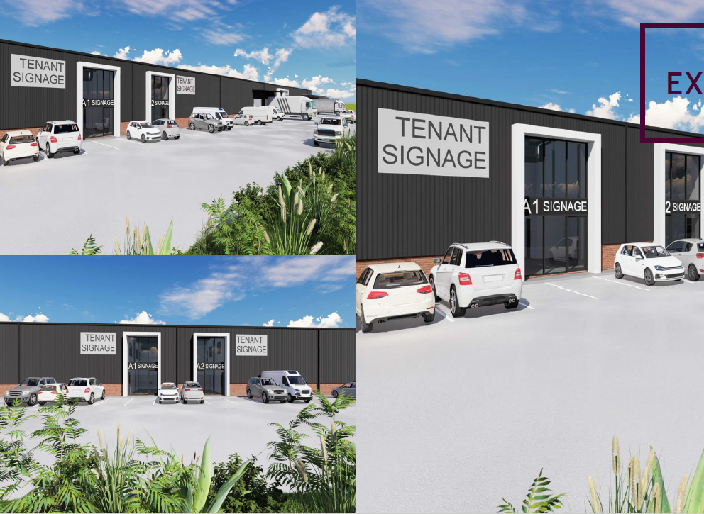 Highly sought after New Development warehouses.
