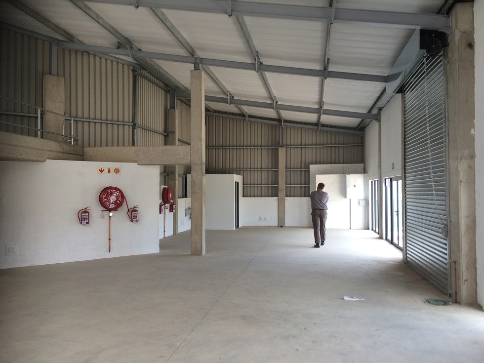 Micro warehouses to let or purchase in Cornubia.