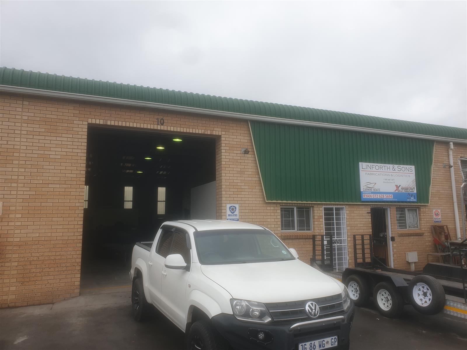 Mini warehouses for sale or to let.